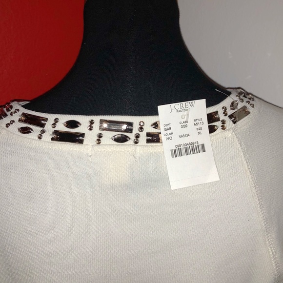 Bejeweled J.Crew top - Picture 2 of 5